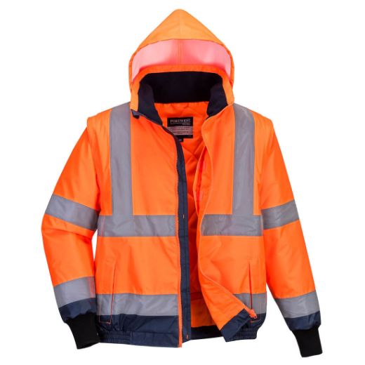 Picture of Hi-Vis Essential 2-in-1 Bomber Jacket